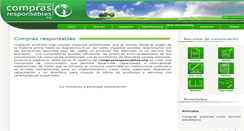 Desktop Screenshot of comprasresponsables.org