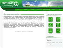Tablet Screenshot of comprasresponsables.org